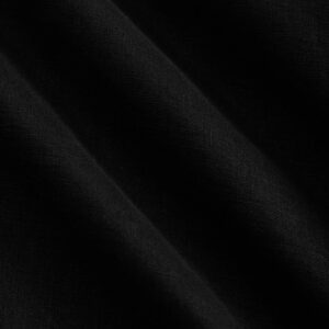 Boxy-Leinenhemd mit lockerer Passform und klassischem Button-Down-Design