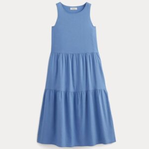 Kleider & Jumpsuits – Maxikleid mit Stufenschnitt und Stretch