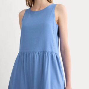 Kleider & Jumpsuits – Maxikleid mit Stufenschnitt und Stretch