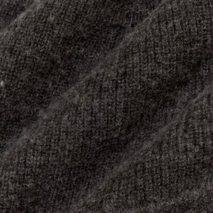 Strickmütze aus Woll-Hanf-Mischung mit umgeschlagenem Bündchen