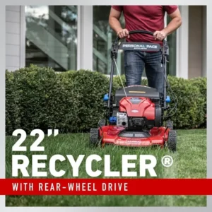Alternative view of Toro 22″ Recycler Personal Pace Self-Propelled Gas Lawn Mower 21462