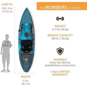 Alternative view of Lifetime Tamarack Pro Sit-On-Top Kayak