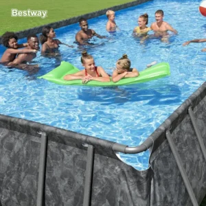 Alternative view of Bestway APX 365 18′ x 9′ x 52″ Rectangular Above Ground Swimming Pool